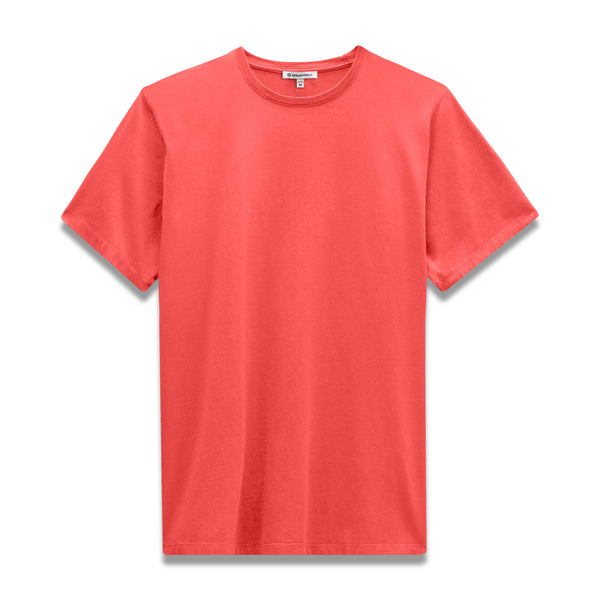 Crew Neck T Shirt Coral Shop Easy Mondays