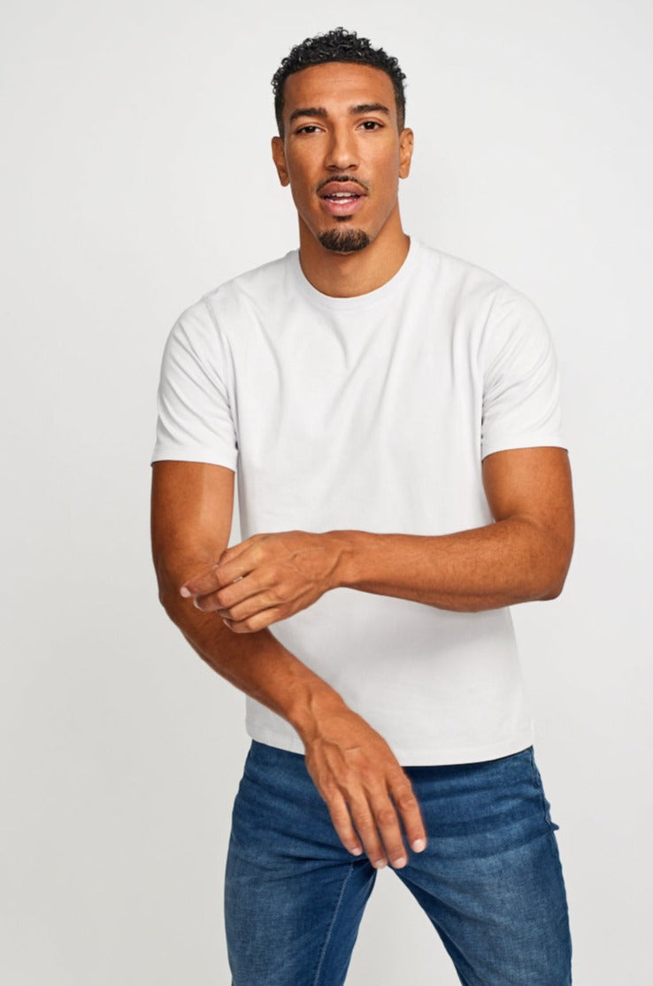 Crew Neck T-Shirt - Cloud – Shop Easy Mondays